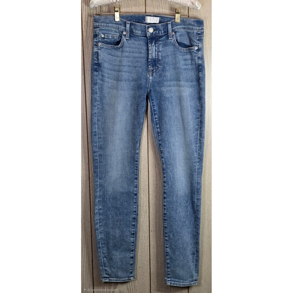 7 For All Mankind The Skinny Santana Denim Jeans 30 117987 B05